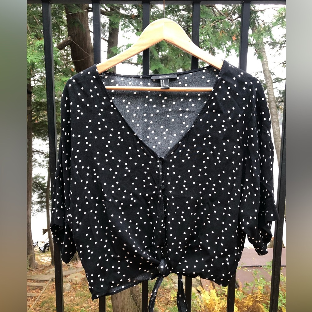 Cute polka dot blouse